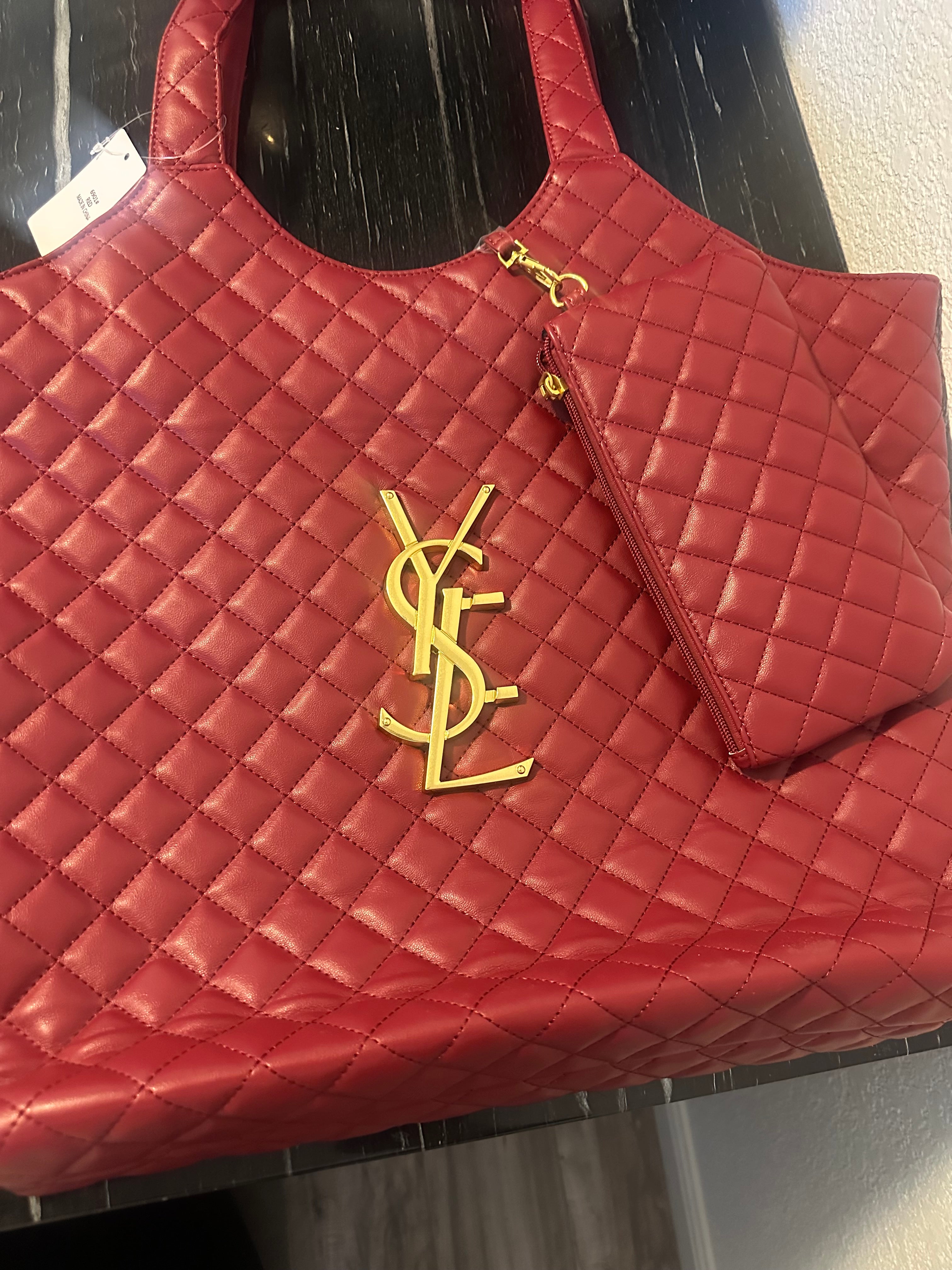 LSY Red Bag with Wallet