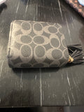 small gray wallet
