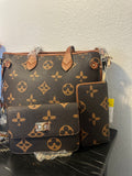 Dark Brown 3pc with wallet